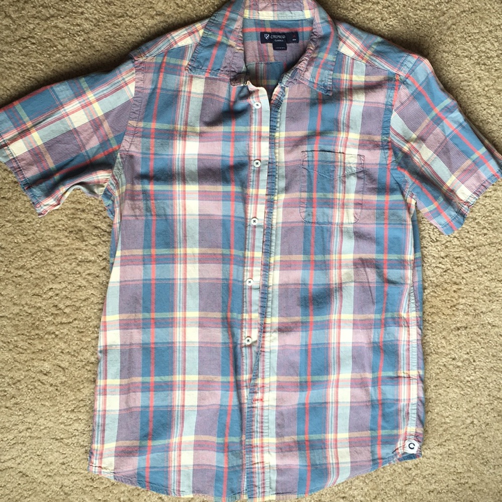 Cremieux Classics short sleeve button down